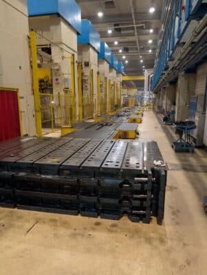 Tandem press line Fritz Muller 6P/5200 — 5200 ton (Photo 18)