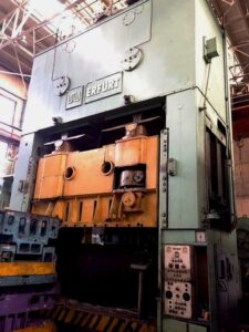 Sheet stamping press Erfurt PKZV 1250 FS — 1250 ton