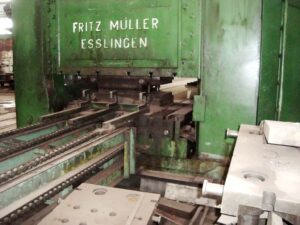 Hydraulic press Muller ZE 600 - 600 ton (ID:75599) - Dabrox.com