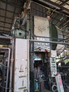 Hot forging press TMP Voronezh KB8040 — 1000 ton