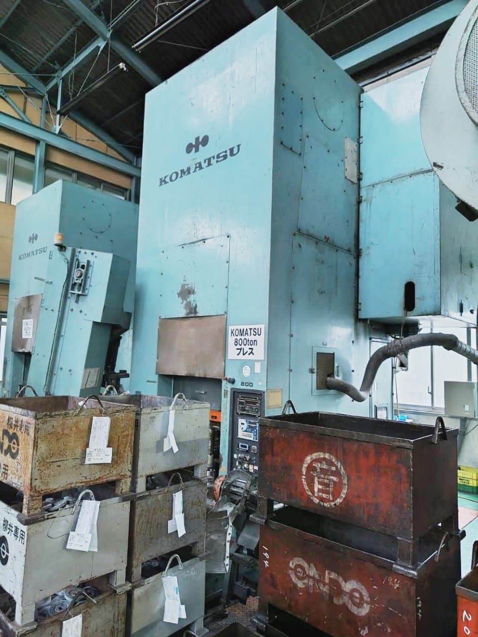 Cold forging press Komatsu L1C 800 — 800 ton