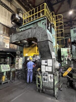 Hot forging press Smeral LMZ 1600 — 1600 ton (Photo 1)