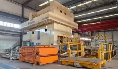 Transfer press line Simpac DTE4 2500 — 2500 ton (Photo 5)