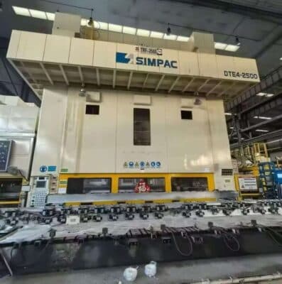 Transfer press line Simpac DTE4 2500 — 2500 ton (Photo 4)
