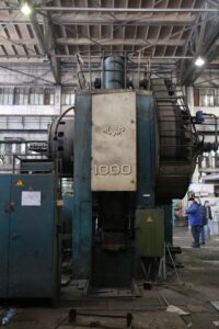 Hot forging press TMP Voronezh AKKB8040 — 1000 ton