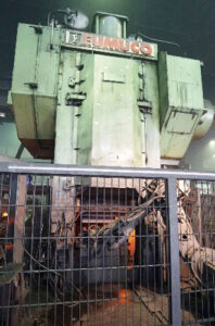 Hot forging press Eumuco MP 3150 — 3150 ton