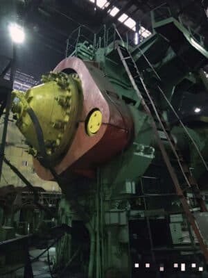 Hot forging press NKMZ Kramatorsk 6300 — 6300 ton (Photo 1)