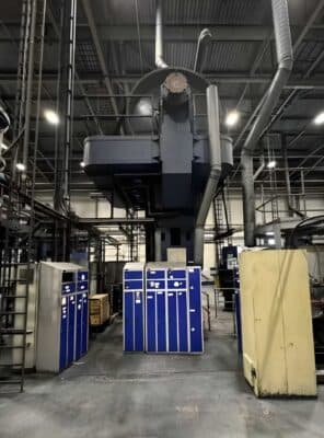 Friction screw press Hasenclever FPRN 400 — 1600 ton (Photo 6)