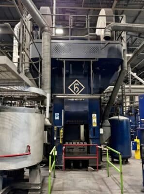 Friction screw press Hasenclever FPRN 400 — 1600 ton (Photo 5)