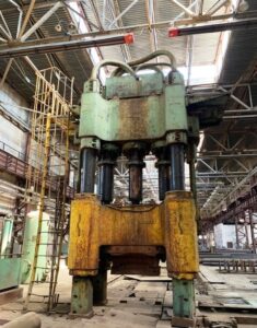 Hydraulic open die forging press Dnepropress PB1341 — 1250 ton