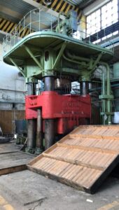 Aluminium hydraulic forming press Fritz Muller 5000 MT — 5000 ton