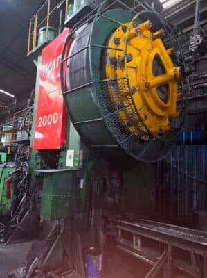 Hot forging press TMP Voronezh KB8043 — 2000 ton (Photo 1)