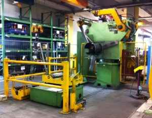 Stamping press line Muller Weingarten HUQ 400 22 F - 400 ton (ID: 76315) - Dabrox.com