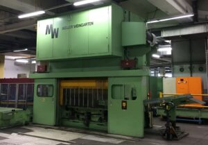 Stamping press line Muller Weingarten HUQ 400 22 F - 400 ton (ID: 76315) - Dabrox.com