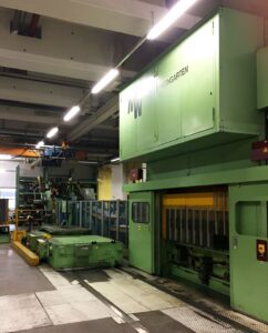 Stamping press line Muller Weingarten HUQ 400 22 F - 400 ton (ID: 76315) - Dabrox.com
