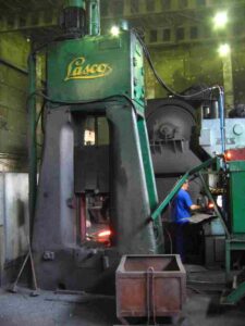 Hydraulic forging hammer Lasco KH 125 — 1250 kgm