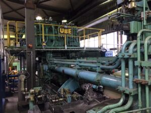 Aluminium extrusion press UBE 800 MT - 800 ton (ID:75467) - Dabrox.com