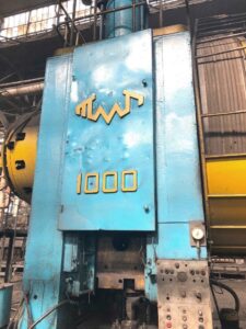 Hot forging press TMP Voronezh K04.019.840 / KB8540 — 1000 ton
