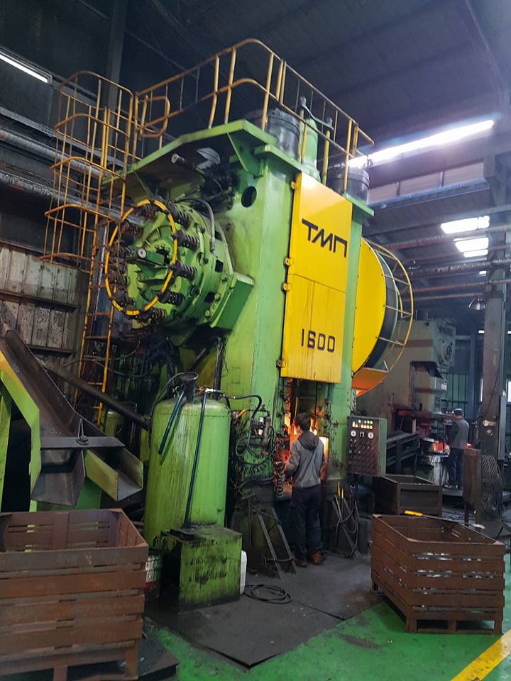 Hot forging press TMP Voronezh KB8042 - 1600 ton (ID:76053) - Dabrox.com