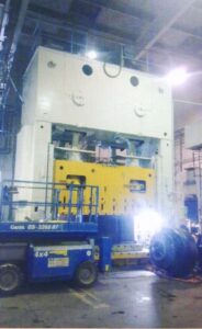 Sheet stamping press Erfurt PKZV 800 FS — 800 ton