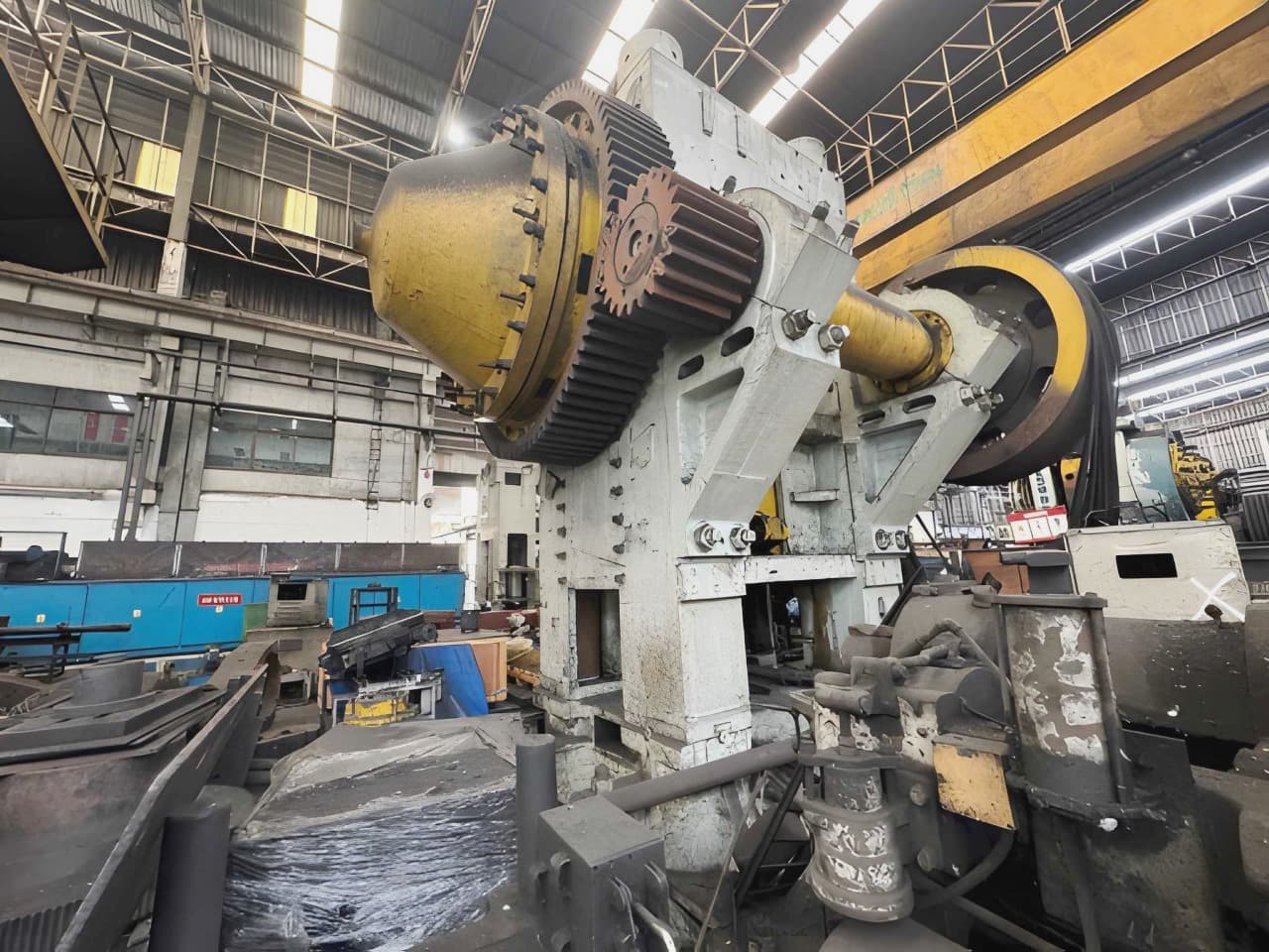 Hot forging press NKMZ Kramatorsk 6300 — 6300 ton