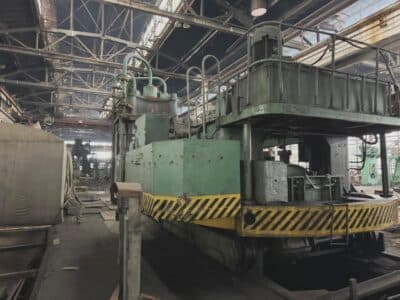 Rail-mounted forging manipulator Ryazan MK5 — 5 ton (Photo 2)
